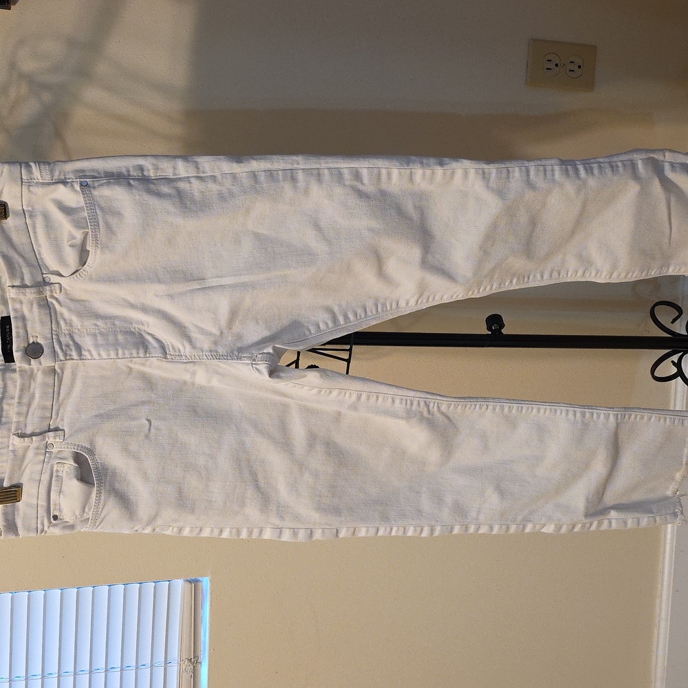 Ann Taylor White Jeans Womens 6 (Jennifer # 20)